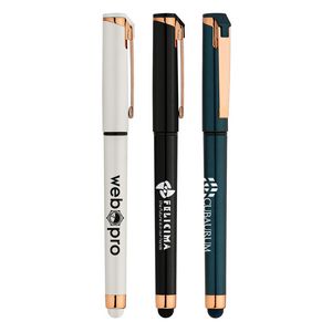 [AHU] Islander Pearl Rose Gold Stylus Gel Pen