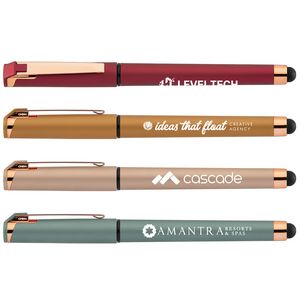 [AJD] Islander Softy Rose Gold Metallic Designer Gel Pen w/ Stylus