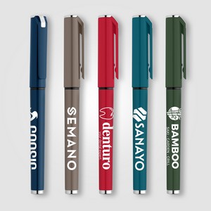 [AMK] Islander Recycled Plastic Monochrome Gel Grip Pen