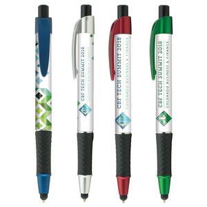 [CNJ] Elite Metallic w/ Stylus - Digital Full Color Wrap Pen