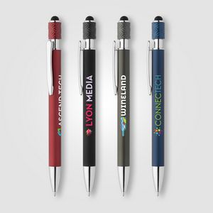 [JAE-C] Wave Aluminum Spinner Stylus Pen - ColorJet