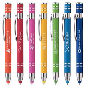 [LMN] Marin Softy w/ Stylus - Laser Engraved - Metal Pen