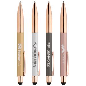 Baltic Softy Rose Gold Pen w/ Stylus