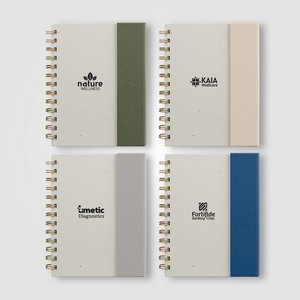 [NZZ] Halden FSC Paper Sticky Note Spiral Notebook Organizer – B6