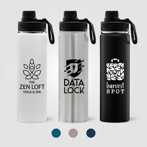 [WDA] Alaska - 24 oz. Stainless Steel Double Wall Water Bottle