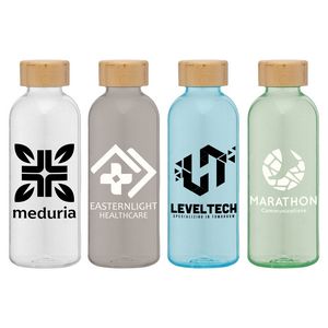 [WDX] Strom - 22 oz. RPET Water Bottle with Bamboo Lid