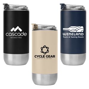 Glacier - 16 oz. Double-Wall Recycled Stainless Steel Tumbler