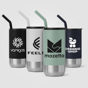 [WFA] Atlantis - 16 oz. Double Wall Tumbler - Stainless with Recycled RPP Inner
