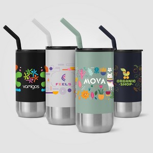 [WFA-C] Atlantis - 16 oz. Double Wall Tumbler - Stainless with Recycled RPP Inner - ColorJet
