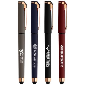 [AGY] Islander Softy Rose Gold Gel Pen w/ Stylus