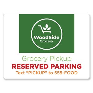 [AL1824IN1] 18"h x 24"w Custom Aluminum Sign