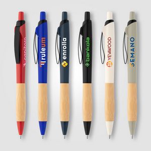 [ALC-C] Crest Recycled Plastic Curvy Pen - ColorJet