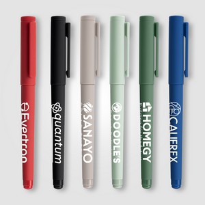 Aeris Recycled Plastic Monochrome Gel Pen