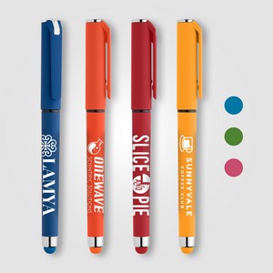 Islander Recycled Plastic Brights Gel Grip Pen