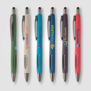 [AMR-C] Avalon Recycled Plastic Stone Finish Stylus Pen - ColorJet
