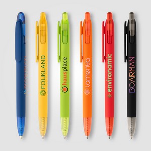 [AMV-C] Jutta Recycled Plastic Transparent Trim Pen - ColorJet
