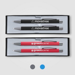 Bowie Pen & Pencil Gift Set - Laser