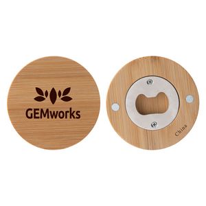[FHC] Bamboo Magnetic Bottle Opener
