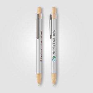 [JAF-C] Nova Recycled Stainless Steel Pen - ColorJet