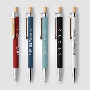 [JAN] Phoenix Recycled Aluminum Softy Pen - Laser