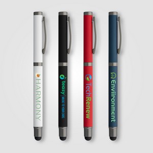 [JBQ-C] Bowie Recycled Aluminum Stylus Gel Pen - ColorJet