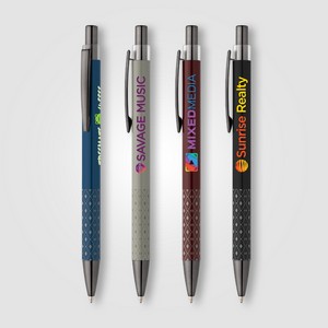 [JCA-C] Norin Recycled Aluminum Printed Grip Pen - ColorJet