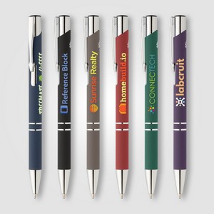 [JGH-C] Tres-Chic Recycled Aluminum Chrome Trim Pen - ColorJet