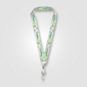 Verta rPET Bulldog Clip Lanyard - 18" x 0.98" - Sublimation