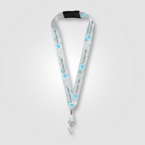 [KBF] Zevi rPET Bulldog Clip Lanyard - 36" x 1" - Sublimation