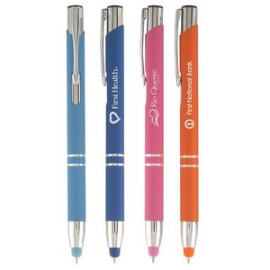 [LHU] Tres-Chic Softy+ Stylus - Laser Engraved - Metal Pen
