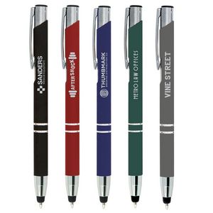 [LHV] Tres-Chic Softy Stylus - Laser Engraved - Metal Pen