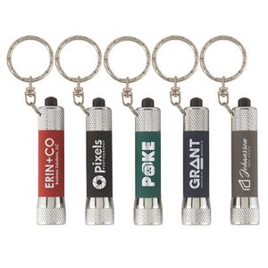 [LHY] Chroma Softy - Laser Engraved - LED Flashlight Keyring