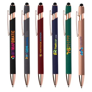 Ellipse Gel Softy Rose Gold w/Stylus - ColorJet