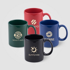 [MUL-L] Seattle Classic - 12 oz. Color Ceramic Mug - Laser