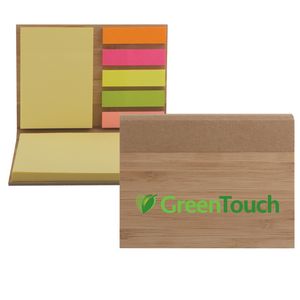 [NAM-C] Bamboo Sticky Note Pad - Full Color