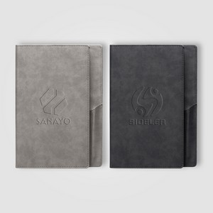 [NBI-D] Momento Recycled Plastic Suede Texture Journal - A5 - Deboss