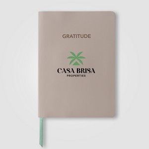 [NCL-C] Gaia FSC Paper Ribbon Marker Gratitude Journal - A5 -ColorJet