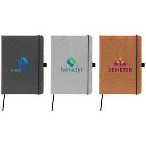 [NVB-C] Carson 5.8" x 8.3" Recycled PU Leather Notebook - ColorJet