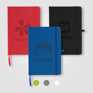 [NWP-D] Wilde Recycled Hard Cover Journal - A5 5.5" x 8.3" - Debossed