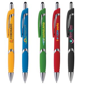 [PYM-C] Solana Softy Pen w/ Stylus - Full color