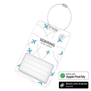 [4262] PowerTag Card ID : Smart Luggage Tag compatible with Apple Find My and Google's Find Hub