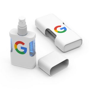 [4106] PowerClean: Battery powered spray bottle creates renewable cleaning solution