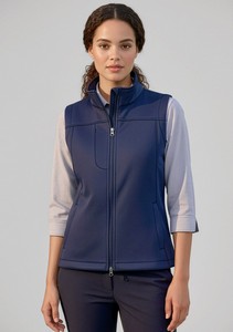 [J29123] Plain Soft Shell Ladies' Vest