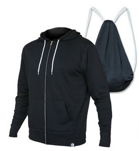 Quikflip 2-in-1 Hero Lightweight Full Zip Hoodie/Backpack
