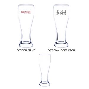 [DP823-P] 23 oz Pilsner Selection Standard Pilsner Glass (Screen Printed)