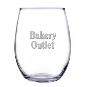 21 oz Stemless White Wine Glass (Deep Etch)