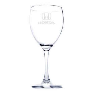 10 oz Wine Glasses, 2-Piece Set in Bellagio Box (Deep Etch)