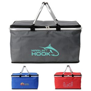 [WBA-JM23] Jamboree Insulated Hard Frame Picnic Basket