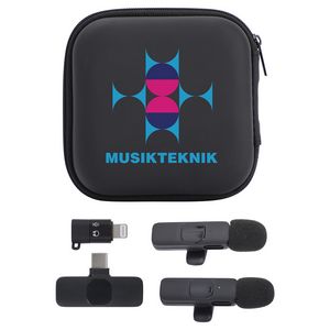 [WCP-CS25] Center Stage Portable Wireless Lavalier Microphone - Set of 2
