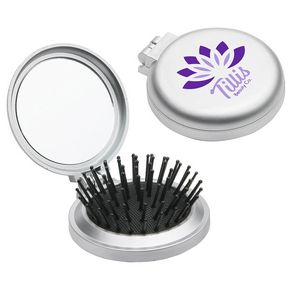 [WTV-TD10] Travel Disk Brush & Mirror